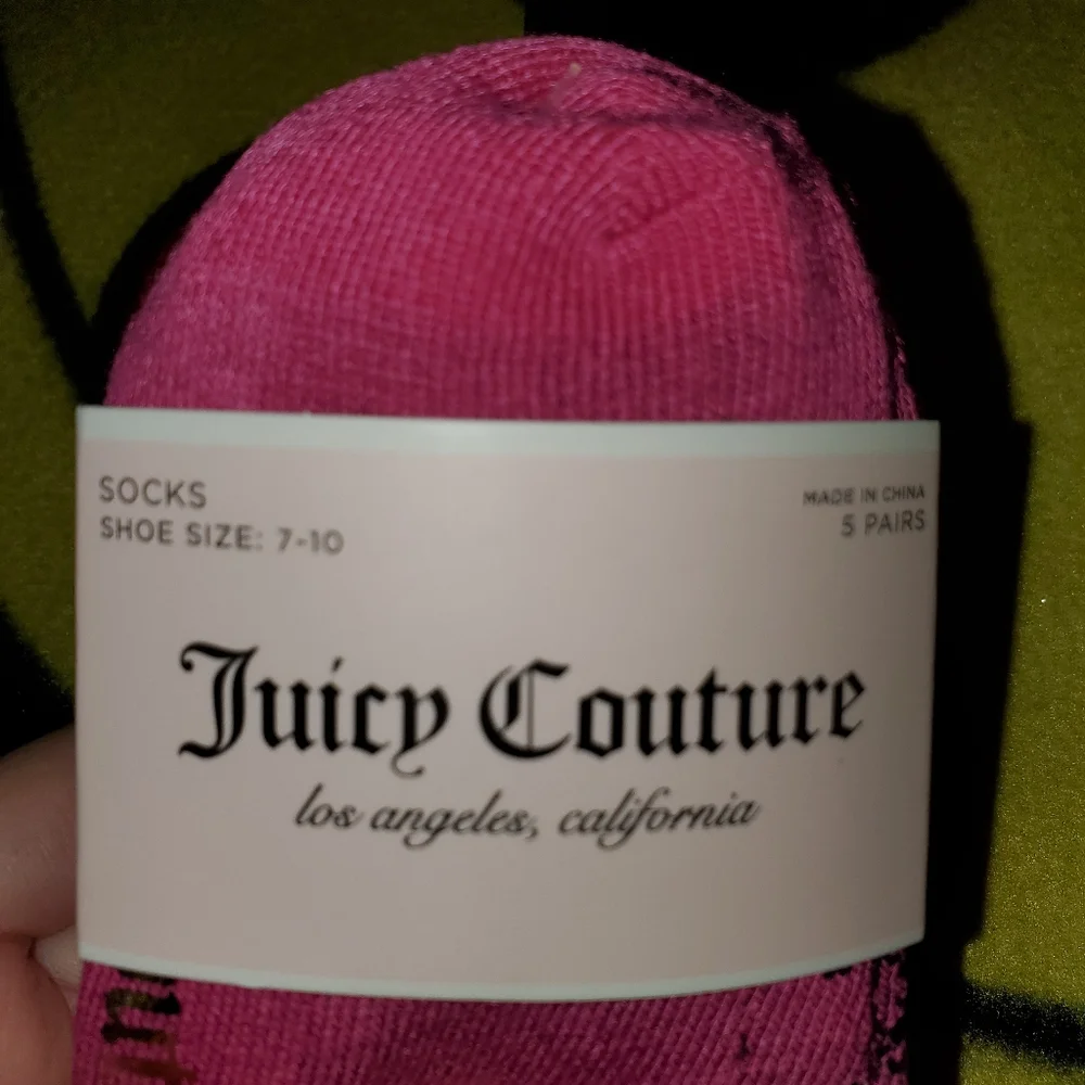 🥳🎈HP🎈🥳NWT Juicy Couture Socks